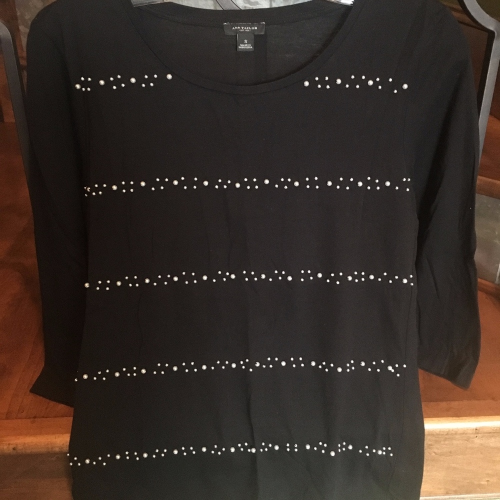 Ann Taylor  black shirt